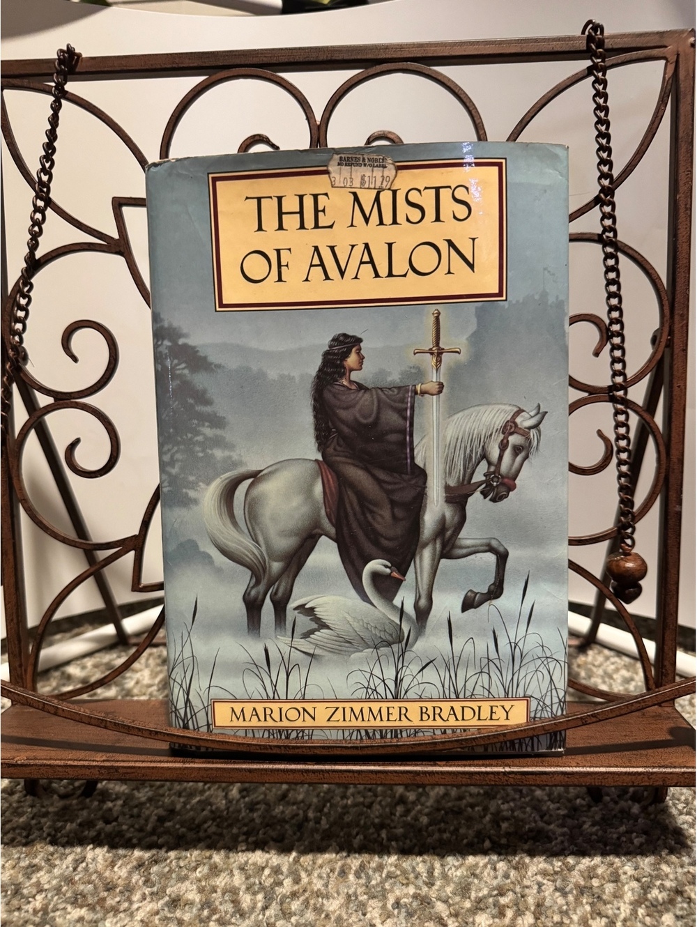 The Mists of Avalon by Marion Zimmer Bradley - Fourth Printing Hardcover Book